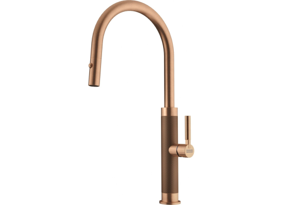 Bateria FRANKE Mythos MASTERPIECE PULL-OUT SPRAY miedziany (115.0711.557) Bateria FRANKE Mythos MASTERPIECE PULL-OUT SPRAY miedziany (115.0711.557)