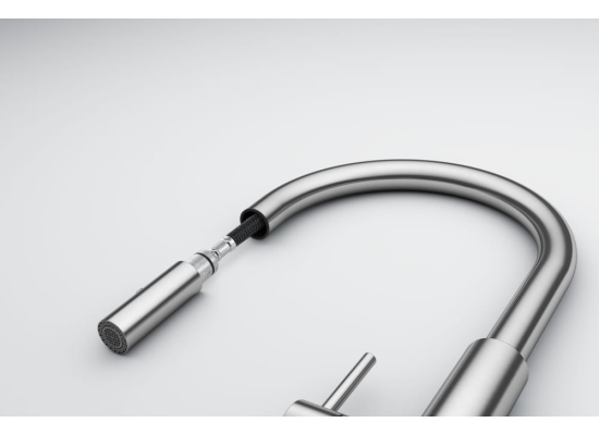 Bateria FRANKE PESCARA J PULL-OUT SPRAY stal szczotkowana INOX (115.0741.694)