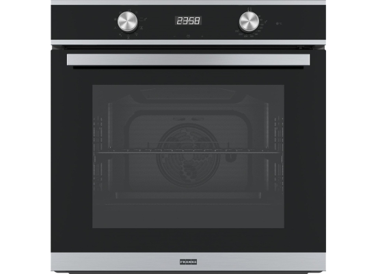 Piekarnik FRANKE Smart FSM 86 H XS czarne szkło + stal szczotkowana (116.0605.990)