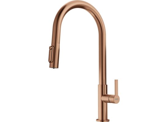 Bateria FRANKE MARIS SLIM CLEAR WATER J PULL-OUT miedziany (120.0736.602)