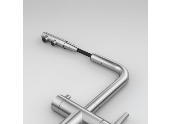 Bateria FRANKE ATLAS NEO CLEAR WATER PULL-OUT stal szczotkowana (120.0758.155)
