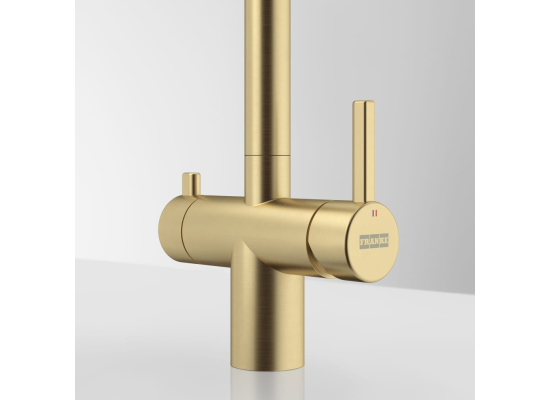 Bateria FRANKE ATLAS NEO CLEAR WATER PULL-OUT złoty (szczotkowany) (120.0758.157)