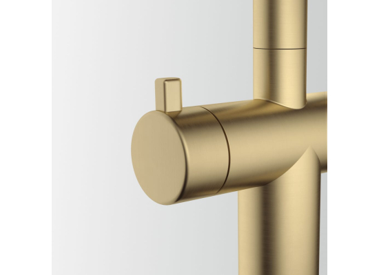 Bateria FRANKE ATLAS NEO CLEAR WATER PULL-OUT złoty (szczotkowany) (120.0758.157)