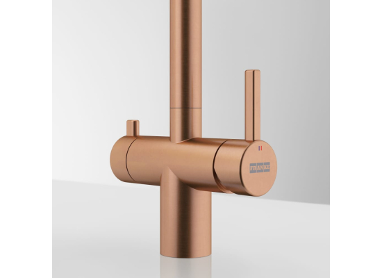 Bateria FRANKE ATLAS NEO CLEAR WATER PULL-OUT miedziany (120.0758.158)