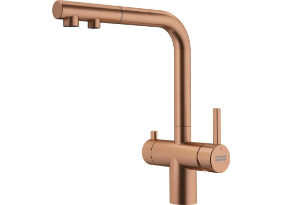 Bateria FRANKE ATLAS NEO CLEAR WATER PULL-OUT miedziany (120.0758.158)