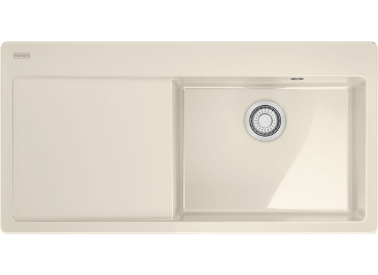 Zlew ceramiczny FRANKE MythosX MYK 611-100 (komora PRAWA) kremowy | Fraceram (124.0749.509)
