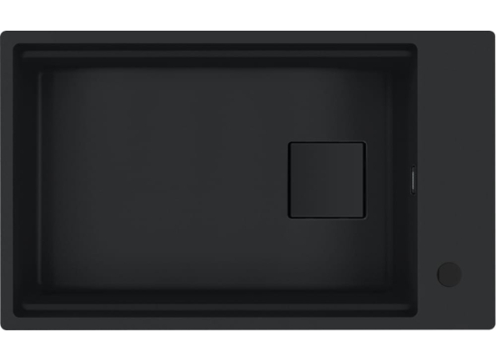 Zlew FRANKE Kanon Pro KNG PRO 110-62 czarny mat BLACK EDITION (wkładka + rollmata + deska) (125.0749.672) *** zamów wycięcie otworów GRATIS ***