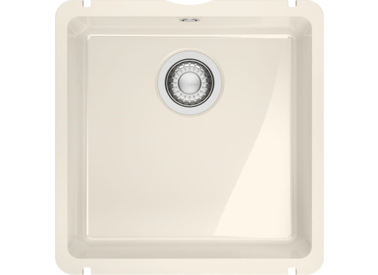 Zlew ceramiczny FRANKE KubusX KXK 110-41 kremowy | Fraceram (126.0738.287)