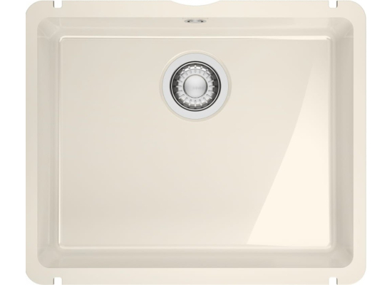 Zlew ceramiczny FRANKE KubusX KXK 110-51 kremowy | Fraceram (126.0738.291)