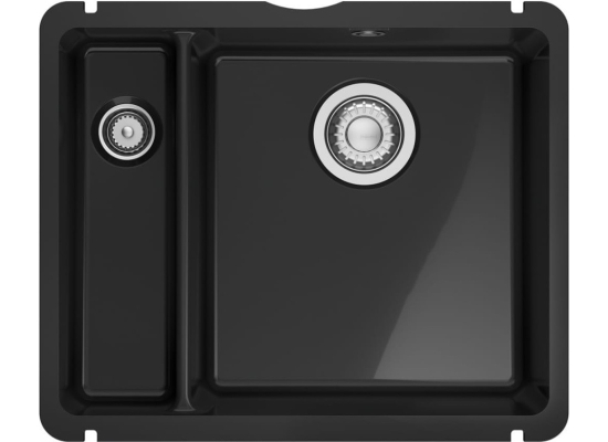 Zlew ceramiczny FRANKE KubusX KXK 160-37-12 onyx | Fraceram (126.0738.300)