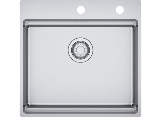 Zlew FRANKE Box Pro BXX PRO 210-50 TL stal SZCZOTKOWANA (wkładka + rollmata + deska) (127.0749.856)