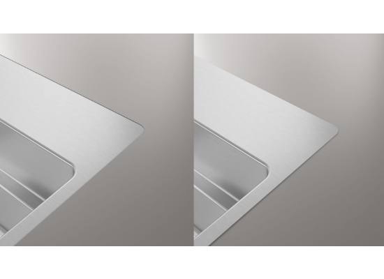 Zlew FRANKE Box Pro BXX PRO 210-70 TL stal SZCZOTKOWANA (wkładka + rollmata + deska) (127.0749.857)