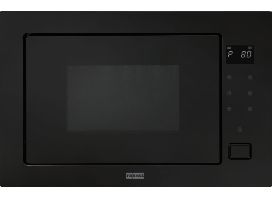 Kuchenka mikrofalowa FRANKE Black Line FMW 250 CR2 G BK czarne szkło (131.0391.304)
