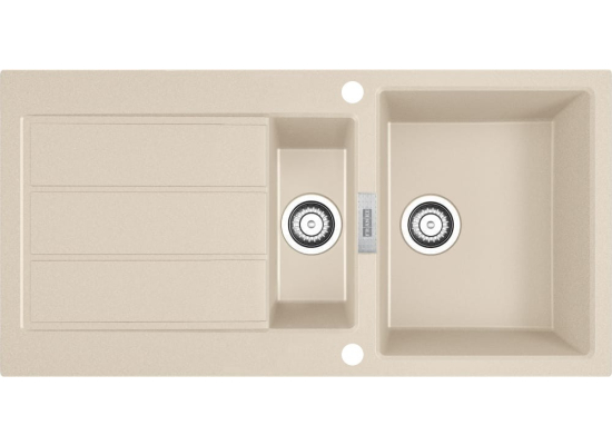 Zlew FRANKE Sirius 2.0 S2D 651-100 beżowy | Tectonite (143.0671.693) *** zamów wycięcie OTWORU na dozownik GRATIS ***