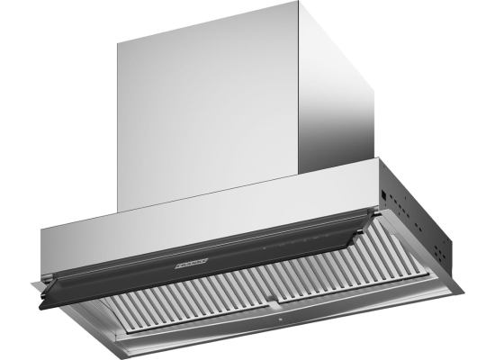 Okap do zabudowy FRANKE Style K-Link FST DRIP-FREE 60 X/2 KL stal + czarne szkło (305.0705.074)