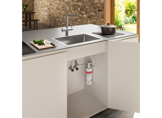 Bateria FRANKE ATLAS NEO CLEAR WATER PULL-OUT stal szczotkowana (120.0758.155)