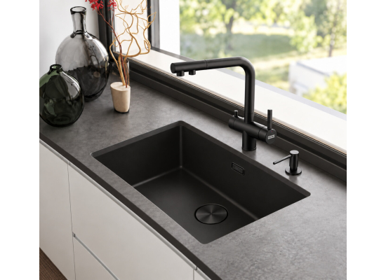 Bateria FRANKE ATLAS NEO CLEAR WATER PULL-OUT złoty (szczotkowany) (120.0758.157)