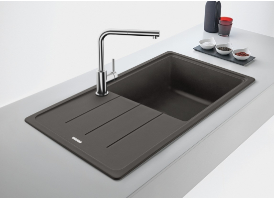 Zlew FRANKE Basis BFG 611-97 kamienny szary (114.0676.288) *** zamów wycięcie otworów GRATIS ***