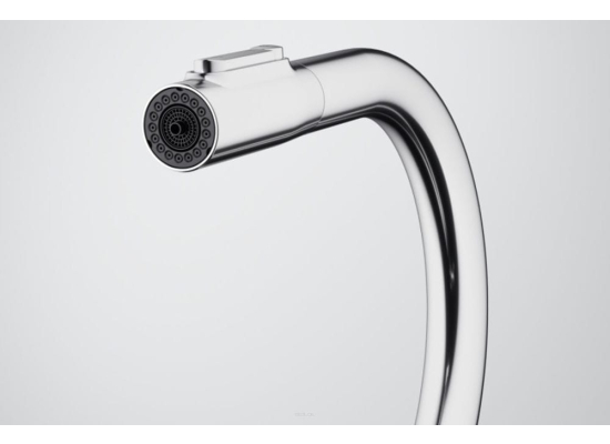 Bateria FRANKE MARIS SLIM CLEAR WATER J PULL-OUT złoty (szczotkowany) (120.0736.601)
