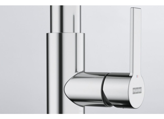 Bateria FRANKE MARIS SLIM CLEAR WATER J PULL-OUT złoty (szczotkowany) (120.0736.601)