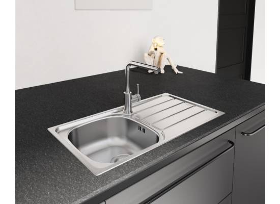 Zlew FRANKE Spark SKN 611-78/44 stal GŁADKA (101.0712.225) *** zamów wycięcie otworów GRATIS ***