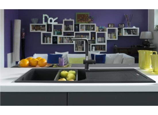 Zlew FRANKE Urban UBG 611-100 XL kamienny szary (114.0687.293) *** zamów wycięcie otworów GRATIS ***