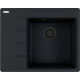 Zlew FRANKE Centro CNG 611-62 TL (komora PRAWA) onyx BLACK EDITION (114.0740.850) *** zamów wycięcie otworów GRATIS ***