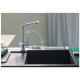 Bateria FRANKE ATLAS NEO PULL-OUT WINDOW stal szczotkowana INOX | podokienna (115.0521.439)