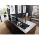 Bateria FRANKE Mythos MASTERPIECE PULL-OUT SPRAY antracyt (115.0711.555) Bateria FRANKE Mythos MASTERPIECE PULL-OUT SPRAY antracyt (115.0711.555)