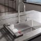 Bateria FRANKE PESCARA J PULL-OUT SPRAY stal szczotkowana INOX (115.0741.694)