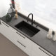 Bateria FRANKE MARIS STRIPES J PULL-OUT SPRAY czarny mat (115.0747.672)