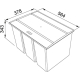 Sortownik FRANKE EasySort 600-3-0 | 3x14,5l (121.0494.192)