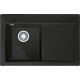 Zlew ceramiczny FRANKE Mythos MTK 611-78 (komora LEWA) czarny mat | Fraceram (124.0540.982)