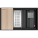 Zlew FRANKE Kanon Pro KNG PRO 160-46-21 onyx (wkładka + rollmata + deska) (125.0749.680)