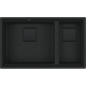 Zlew FRANKE Kanon Pro KNG PRO 160-46-21 czarny mat BLACK EDITION (wkładka + rollmata + deska) (125.0749.682)