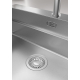 Zlew FRANKE Box Pro BXX PRO 210-70 TL stal SZCZOTKOWANA (wkładka + rollmata + deska) (127.0749.857)