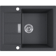 Zlew FRANKE Sirius 2.0 S2D 611-62 onyx | Tectonite (143.0618.665) *** zamów wycięcie OTWORU na dozownik GRATIS ***