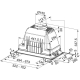 Okap do zabudowy FRANKE Box FBI 525 BK PLUS czarny | 590 m3/h (305.0757.779)