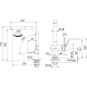 Bateria FRANKE ACTIVE L PULL-OUT SPRAY cappuccino (115.0653.389)