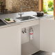 Bateria FRANKE ATLAS NEO CLEAR WATER PULL-OUT stal szczotkowana (120.0758.155)