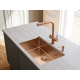 Bateria FRANKE ATLAS NEO CLEAR WATER PULL-OUT złoty (szczotkowany) (120.0758.157)