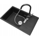 Zlew FRANKE Centro CNG 611-78 XL kamienny szary (114.0687.325) *** zamów wycięcie otworów GRATIS ***