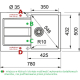 Zlew FRANKE Sirius 2.0 S2D 611-78 onyx | Tectonite (143.0612.629) *** zamów wycięcie OTWORU na dozownik GRATIS ***