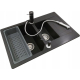Zlew FRANKE Urban UBG 651-78 czarny mat (114.0687.298) *** zamów wycięcie otworów GRATIS ***