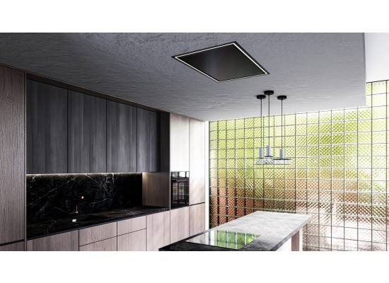 _dodatkowy RABAT 7%_ | Okap sufitowy GLOBALO ALARIS 90.1 black | 801 m3/h
