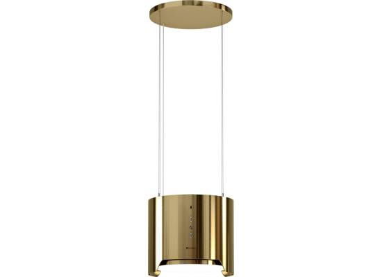 Okap wyspowy GLOBALO ARENOFLOW ISOLA 39.4 light gold | 365 m3/h