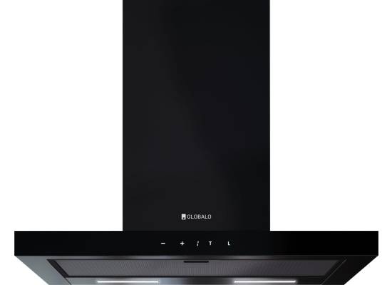 _dodatkowy RABAT 7%_ | _wysyłka 24H*_ | Okap przyścienny GLOBALO AVENTELIO 60.1 H2H black | 555 m3/h