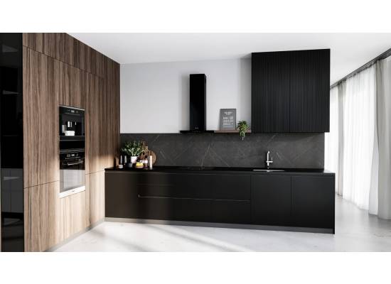 _dodatkowy RABAT 7%_ | _wysyłka 24H*_ | Okap przyścienny GLOBALO AVENTELIO 60.1 H2H black | 555 m3/h