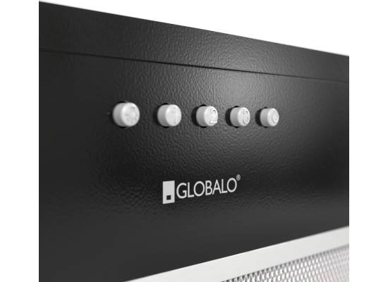 _dodatkowy RABAT 7%_ | Okap do zabudowy GLOBALO DELICO 50.1 black | 315 m3/h