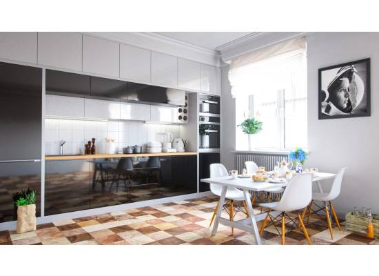 _dodatkowy RABAT 7%_ | Okap do zabudowy GLOBALO DELICO 50.1 black | 315 m3/h